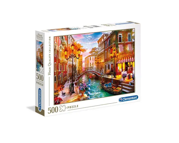 Puzzle 500 piese Clementoni Sunset Over Venice