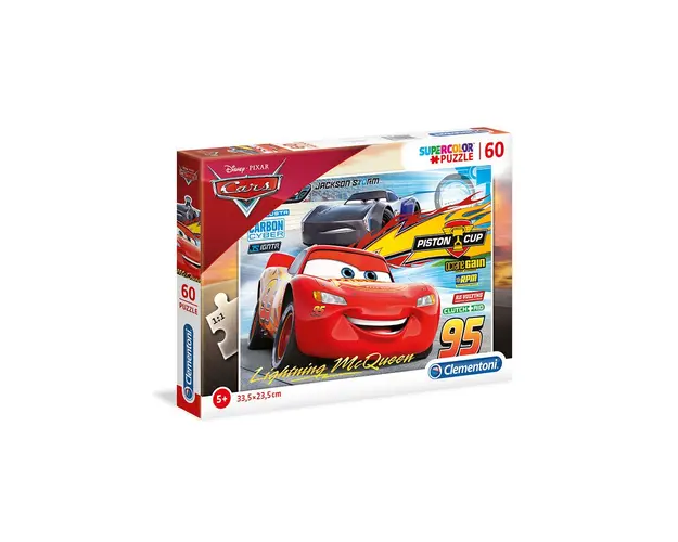Puzzle 60 piese Clementoni Cars