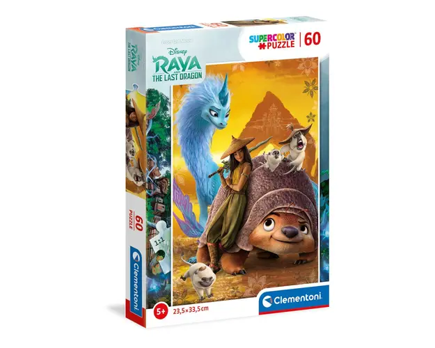 Puzzle 60 piese Clementoni Raya si ultimul dragon 27004