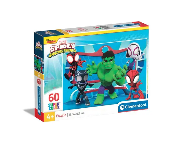 Puzzle 60 piese Clementoni Spidey and His Amazing Friends 26595