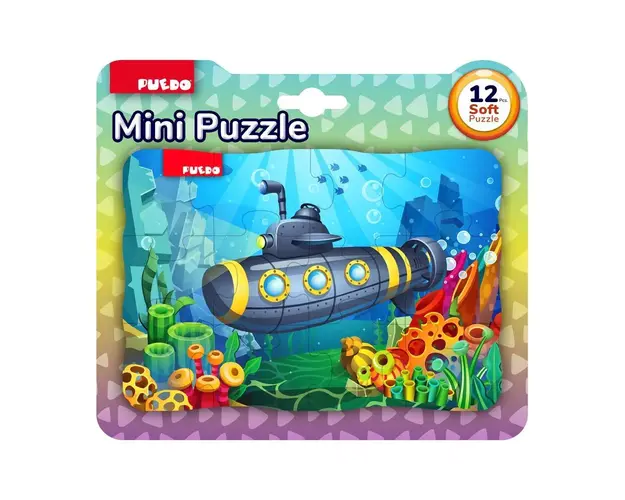 Puzzle cu piese moi Imagini Puedo 12 piese