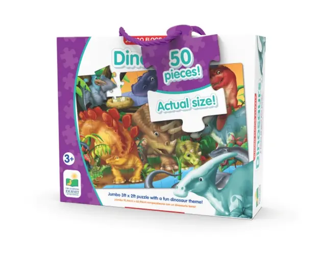 Puzzle de podea The Learning Journey Dinozauri