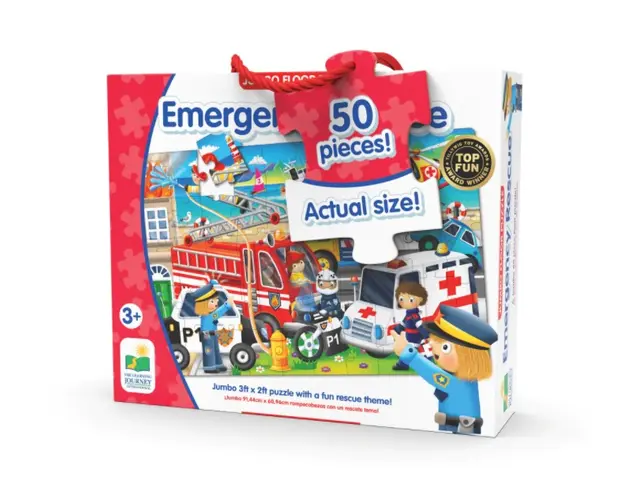 Puzzle de podea The Learning Journey Echipele de salvare