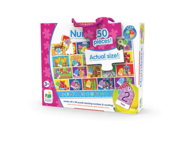 Puzzle de podea The Learning Journey Numere Engleza