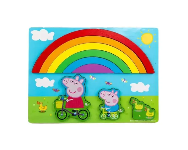 Puzzle din lemn Peppa Pig 85-0031