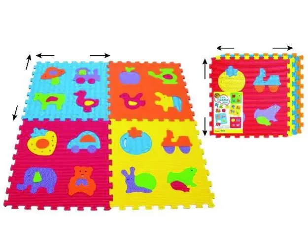 Puzzle moale pentru podea 4 piese