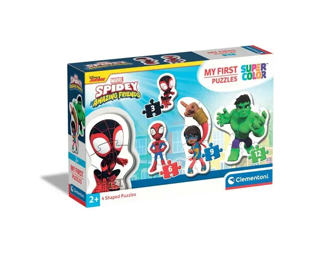Puzzle progresiv 3-6-9-12 piese Clementoni Spidey and His Amazing Friends 20836
