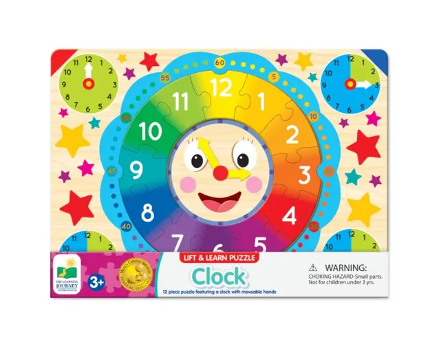 Puzzle The Learning Journey Sa invatam ceasul