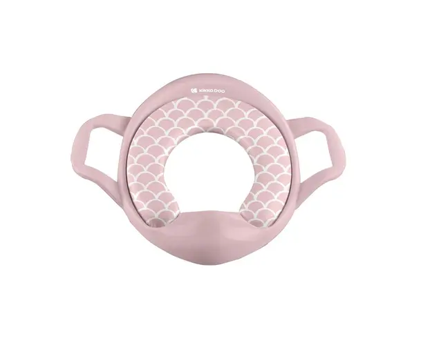 Reductor toaleta cu manere Kikka Boo Shape of Sea Pink