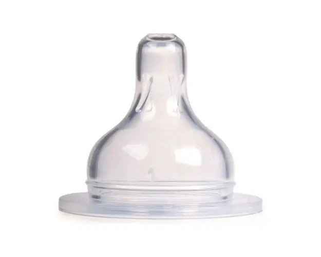 Tetina de silicon Canpol Easy Start pentru biberon cu gat larg mini (1 buc)
