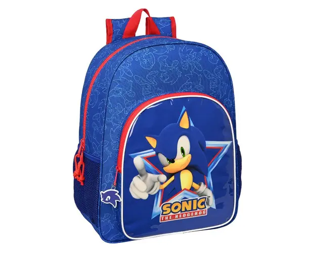 Rucsac clasa I-IV Sonic Lets roll 33x42x14 cm