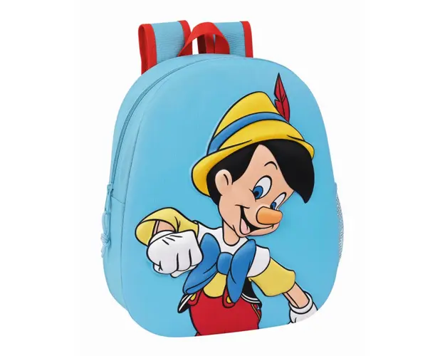 Rucsac cu imprimeu 3D Pinochio