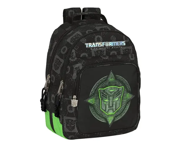 Rucsac dublu clasa I-IV Transformers 33x15x42 cm