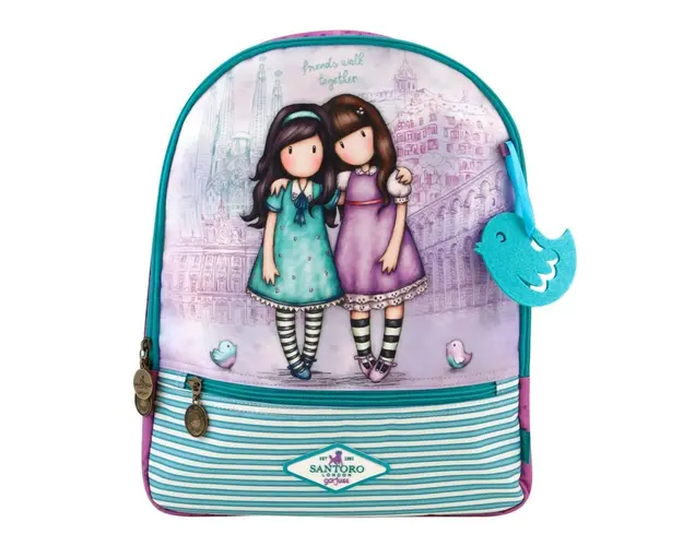 Rucsac Gorjus Cityscape Friends Walk Together