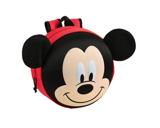 Rucsac rotund 3D Mickey Mouse 28.5x28.5x10 cm