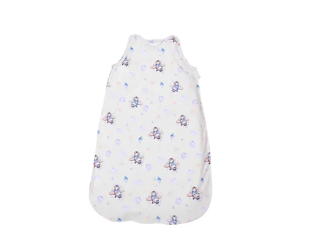 Sac de dormit de vara bebe 95 cm avion albastru