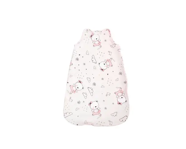 Sac de dormit de vara bebe 95 cm gri bej