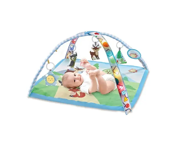 Salteluta de activitati cu lumini Chipolino 85 x 85 x 50 cm Forest