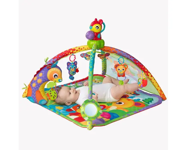 Salteluta de activitati cu sunete si proiector PlayGro Activity Gym