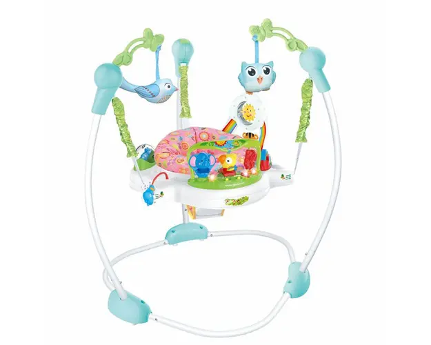Saritor cu panou interactiv Kikka Boo Forest Fun Roz