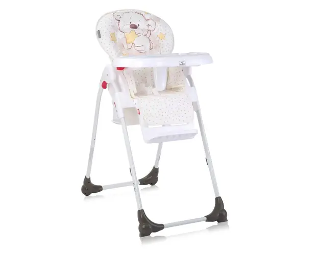 Scaun de masa Lorelli Dulce 2023 White Teddy Bear