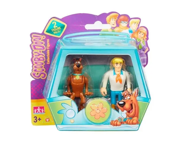 Set 2 figurine Scooby-Doo! 7 cm