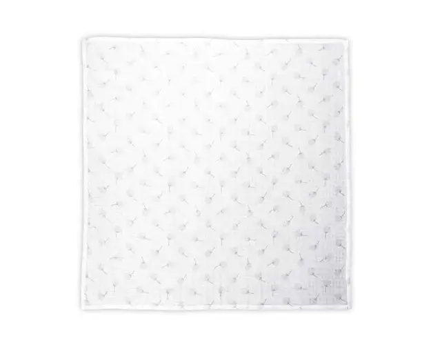 Scutec muselina Lorelli Nappy 80 x 80 cm Grey Floral