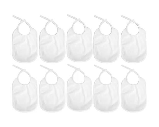 Set 10 bavete Lorelli white