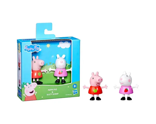 Set 2 figurine Hasbro Peppa Pig si Prietenii diverse modele