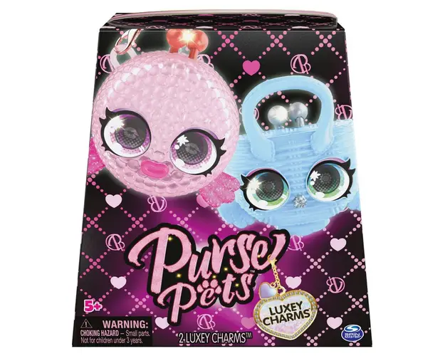 Set 2 Gentute Mini Charm Purse Pets Luxey Charms