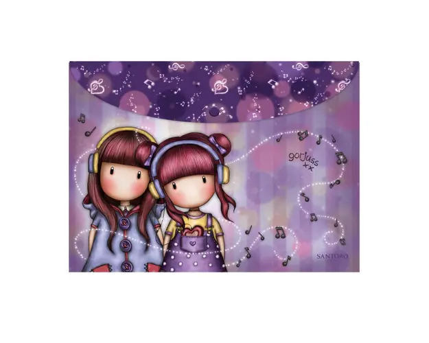 Set 2 mape A4 Gorjuss The Duet