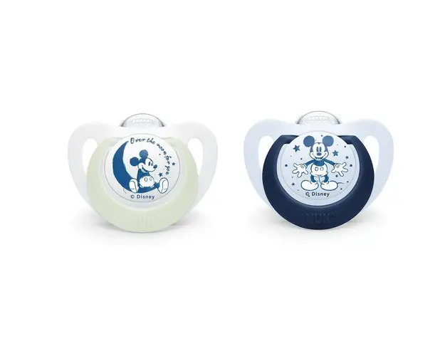 Set 2 suzete Nuk Disney Mickey Night and Day 6-18 luni