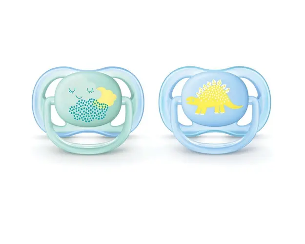 Set 2 suzete silicon Avent Ultra Air boy 0-6 luni 0516