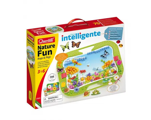 Set 316 piese Quercetti Mosaic Mix Nature Fun 968