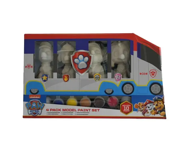 Set 4 figurine de colorat Patrula Catelusilor 97-0103