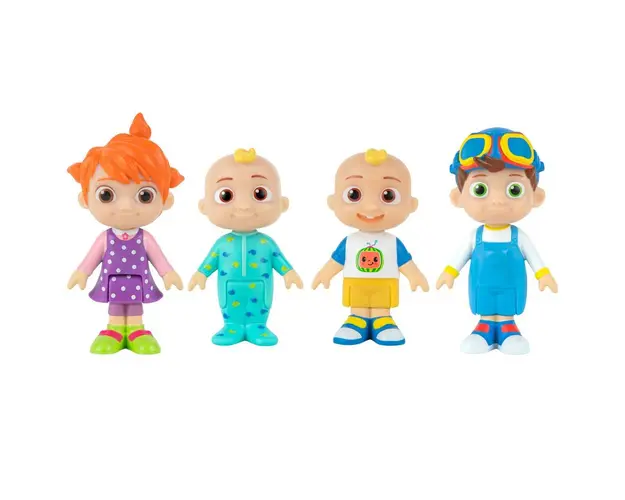 Set 4 figurine Familia Cocomelon