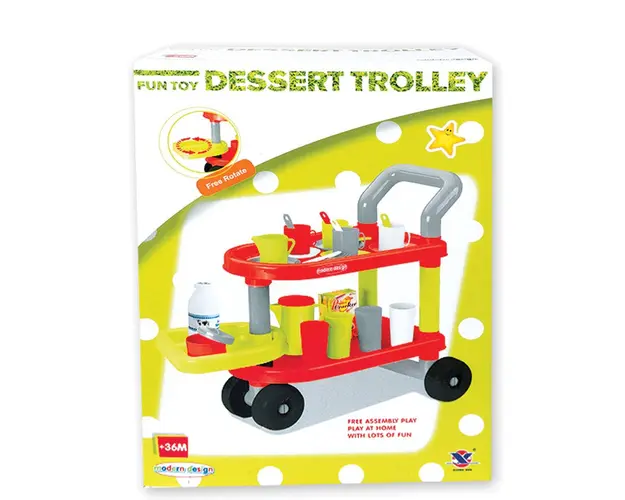 Set cofetarie in carucior Fun Toy