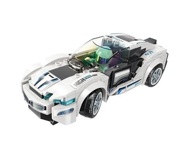 Set constructie Qman Masinuta Baldr I8 168 piese