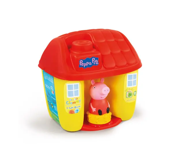 Set constructor bebelusi Clementoni Peppa Pig 6 piese