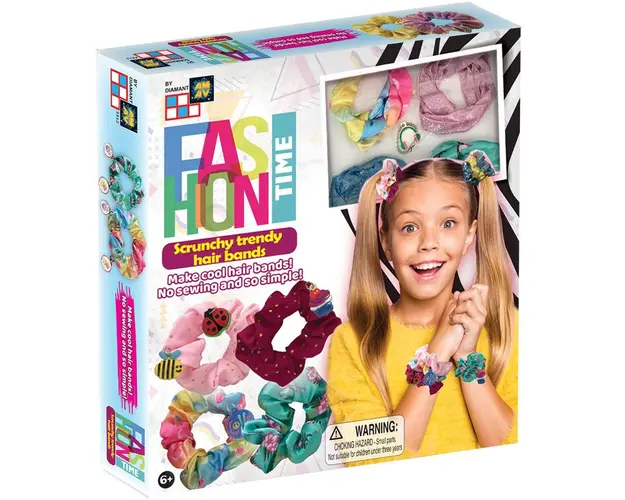 Set creatie AM-AV elastice de par Fashion Time