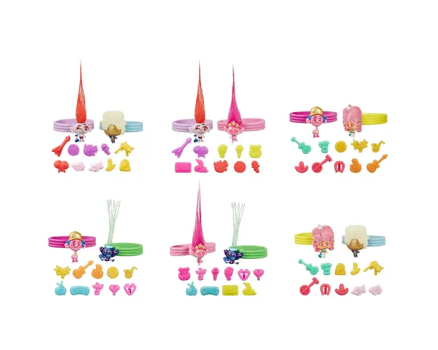 Set creatie bratari Hasbro Trolls Tiny Dancers