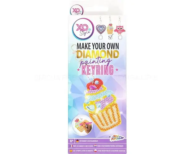 Set creatie brelocuri cu pietre Grafix XO Style