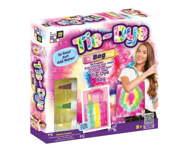 Set creatie geanta colorata AM-AV Tie-Dye Fashion Time