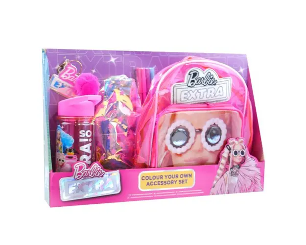 Set creativ cu accesorii Barbie Extra