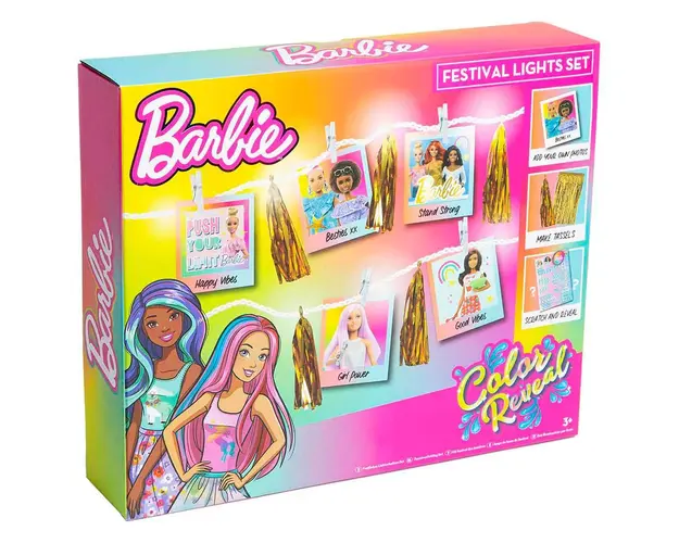 Set creativ cu lumini Barbie Festival light set