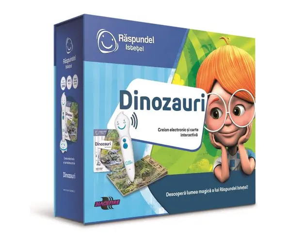 Set creion electronic si carte Raspundel Istetel Dinozauri