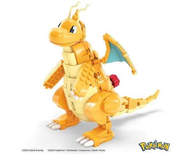 Set de constructie Mega Bloks Construx Pokemon Dragonite 388 piese