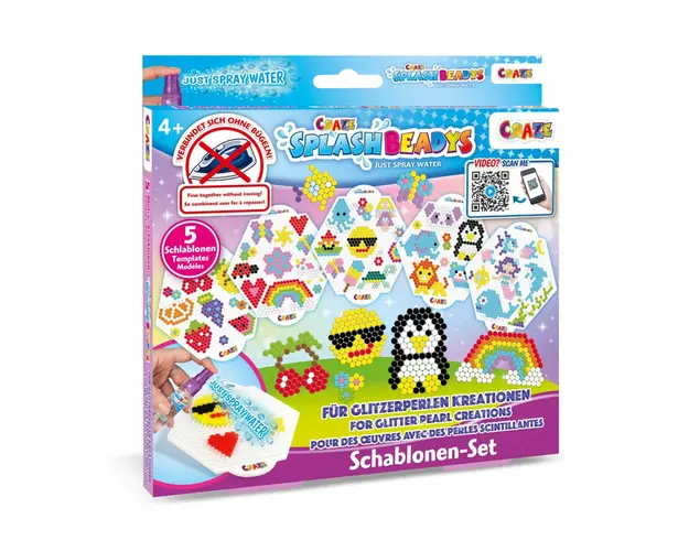 Set de creatie Craze cu sabloane pentru fete