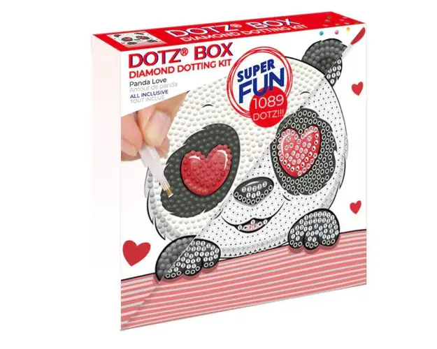 Set de creatie mozaic Diamond dotz Panda Love