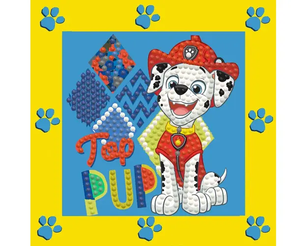 Set de creatie mozaic Diamond dotz Paw Patrol Top Pup
